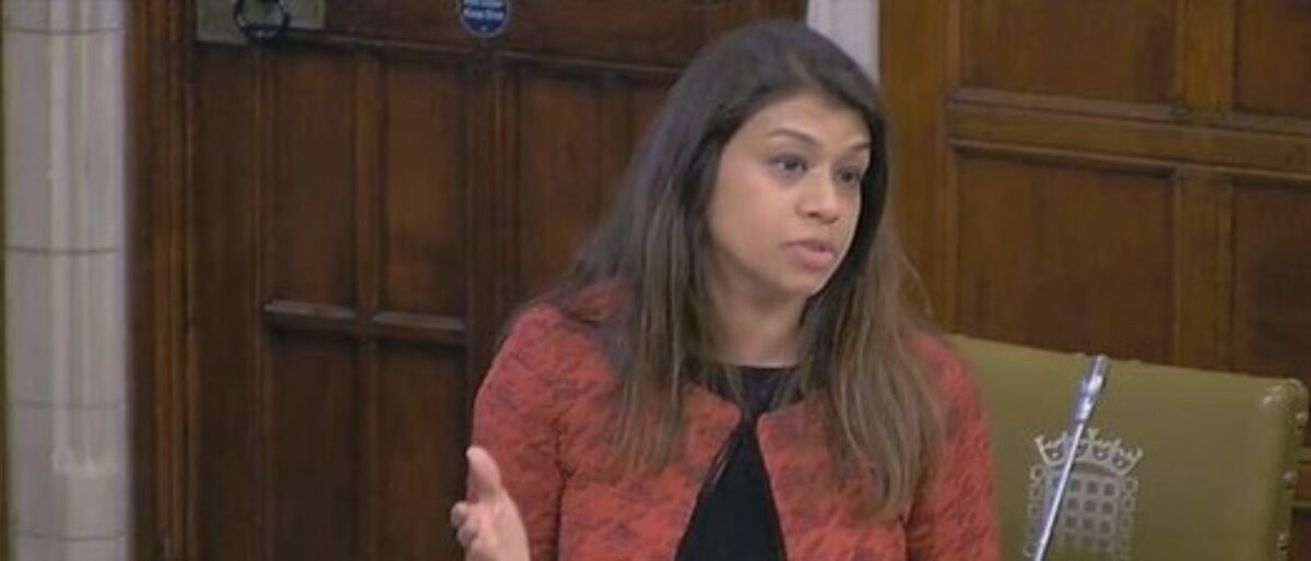 Tulip Siddiq speaking in parliament on in person banking