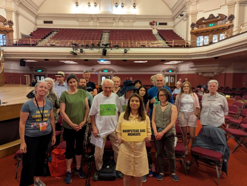 Tulip meeting the Climate Coalition