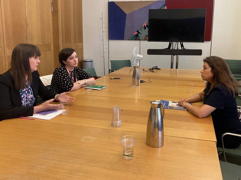 Tulip meeting the National Housing Federation CEO