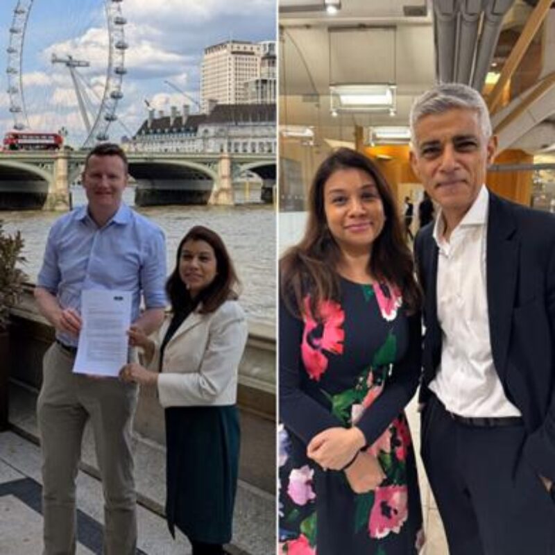 Tulip with Seb Dance and Sadiq Khan