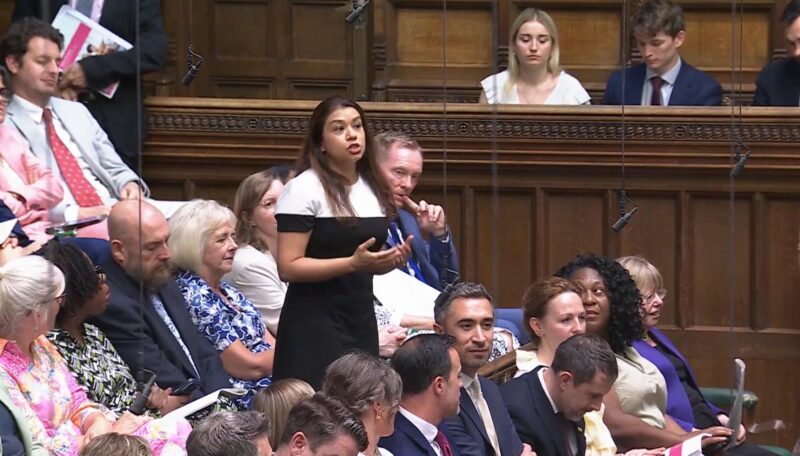 Tulip speaking at PMQs